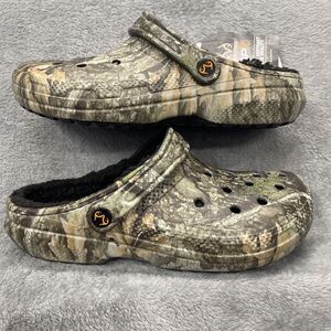 Crocs Realtree APX Lined Classic Camo Clog Mens 8/Womens 10 Camouflage